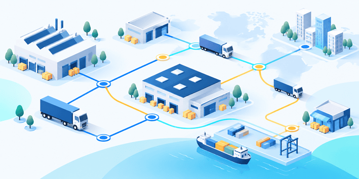 optimización en la cadena de suministro - blog Hedyla - portada