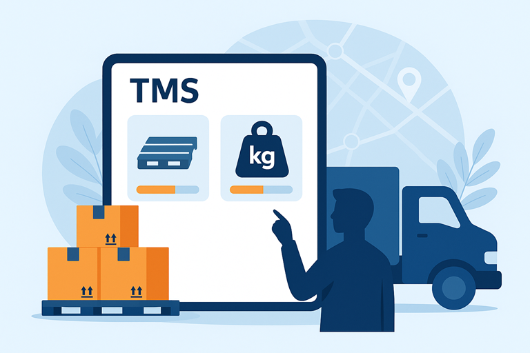 capacidad en kilos en un TMS - blog hedyla - portada