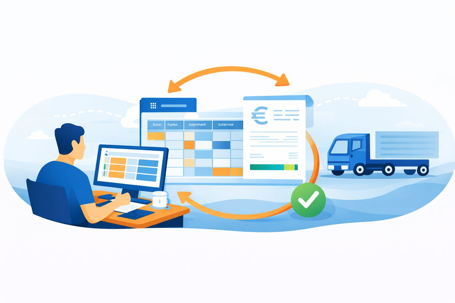 prefacturación en transporte - blog hedyla - portada