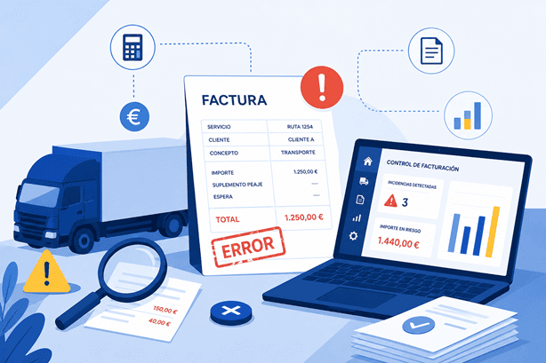 Blog Hedyla - errores en las facturas de transporte - portada
