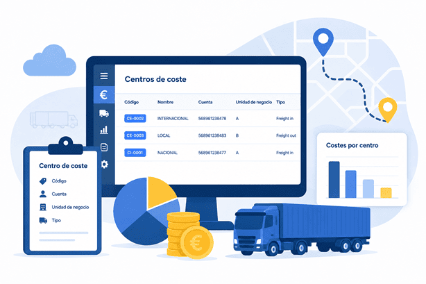 Blog Hedyla - Centros de coste en transporte - portada