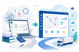 TMS o Excel: cuándo tu hoja de cálculo deja de ser suficiente para gestionar el transporte